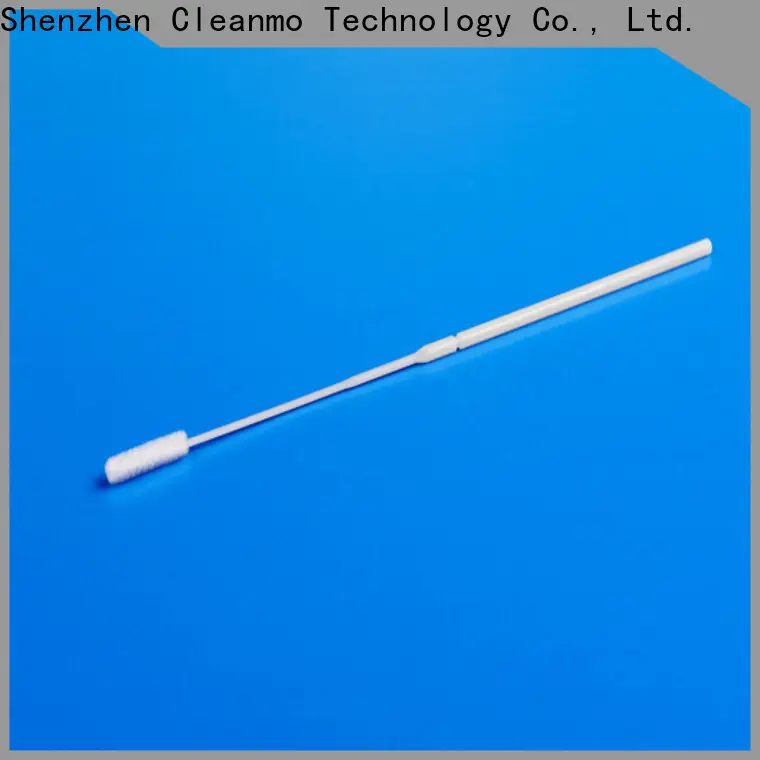 Cleanmo molded break point nasopharyngeal nylon flocked swab manufacturer for rapid antigen testing 1