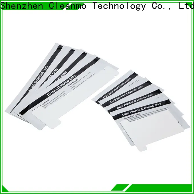 Cleanmo pvc zebra printer cleaning cards manufacturer for cleaning dirt1 1
