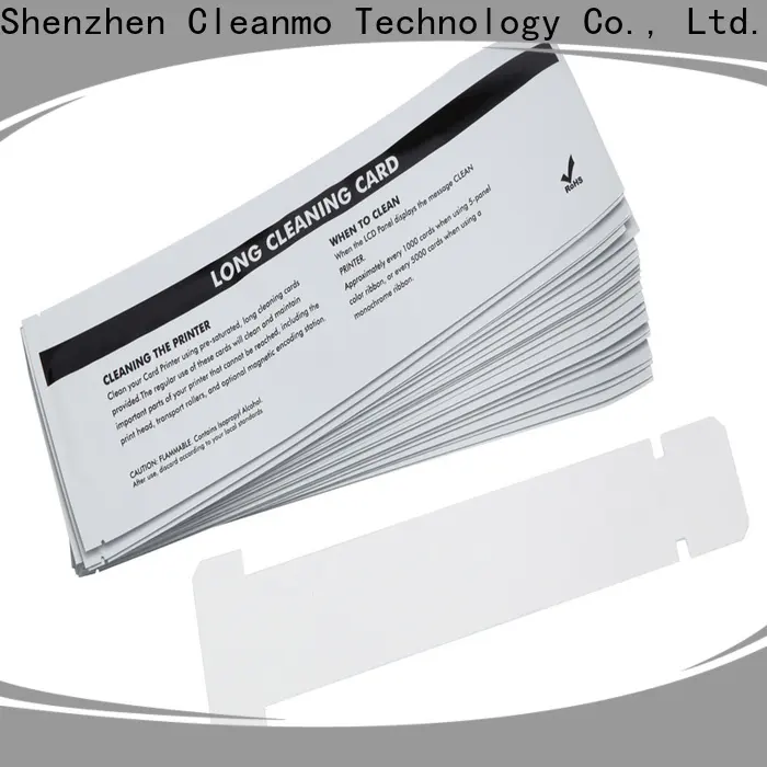Cleanmo pvc zebra printhead cleaning manufacturer for cleaning dirt 1