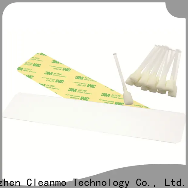 Cleanmo non woven zebra printer cleaning factory for Zebra P120i printer 1