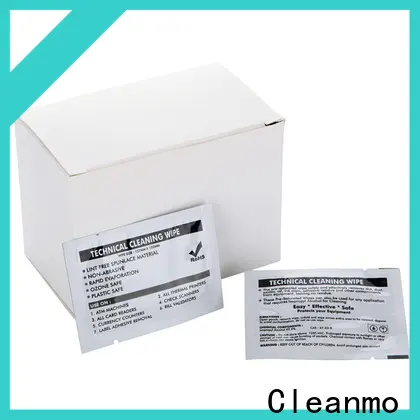Cleanmo Aluminum Foil Evolis Cleaning cards factory price for Cleaning Printhead1 1