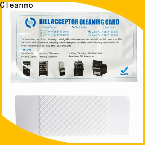 OEM best bill acceptor cleaning card pvc wholesale for readers 1