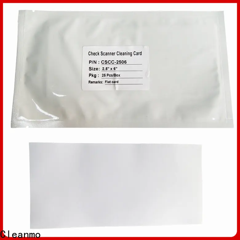inexpensive check reader cleaning card factory for scanner cleaning 1