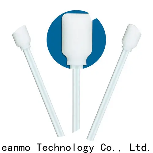 Cleanmo ESD-safe Polypropylene handle baby cotton buds wholesale for Micro-mechanical cleaning 1