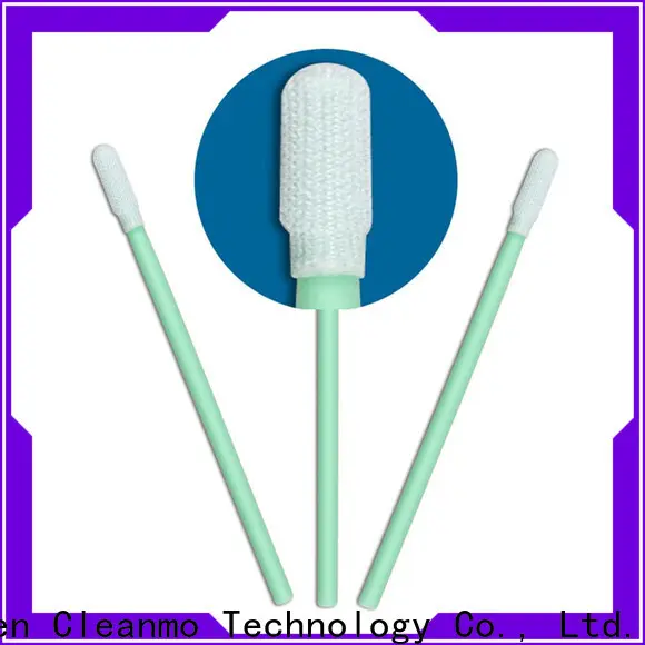 Cleanmo compatible Cleanroom dacron swabs supplier for general purpose cleaning 1