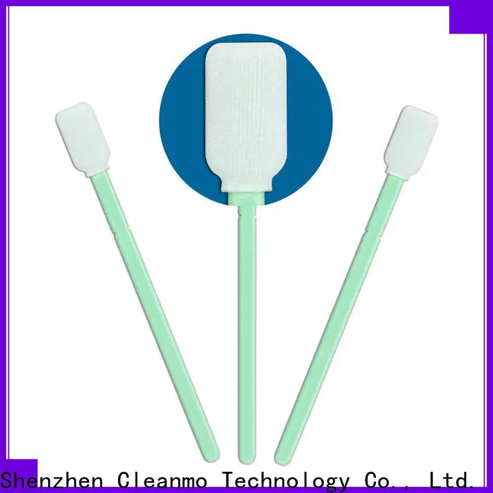 Cleanmo flexible paddle safety swabs wholesale for optical sensors 1