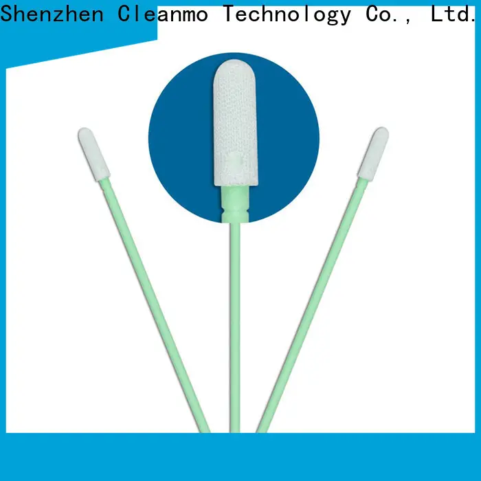 Cleanmo EDI water wash microfiber swabs factory price for excess materials cleaning 1