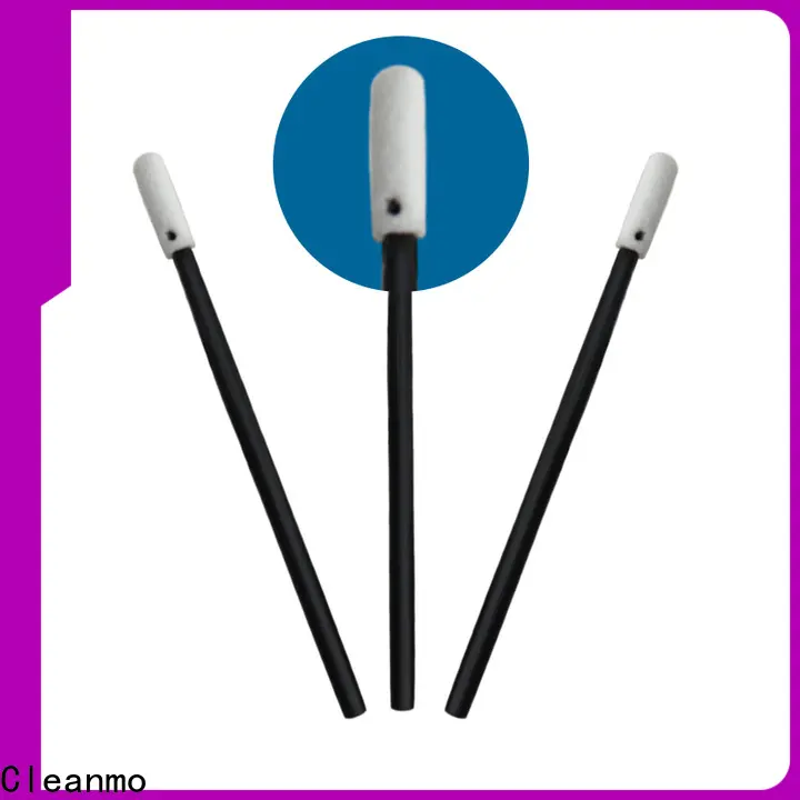 Cleanmo precision tip head makeup cotton buds manufacturer for excess materials cleaning 1