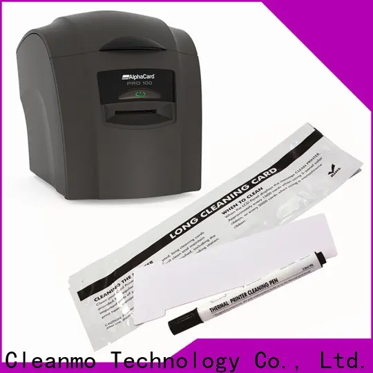 Cleanmo AlphaCard long T Cleaning Cards Aluminum foil packing manufacturer for AlphaCard PRO 100 Printer 1