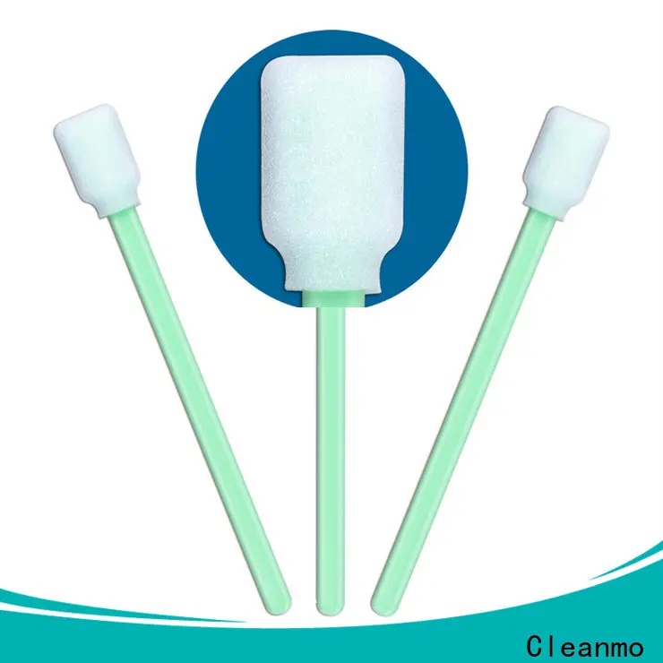 Cleanmo Bulk buy custom long handle cotton swabs manufacturer for Micro-mechanical cleaning 1