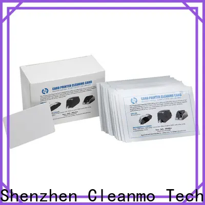 Cleanmo Custom hotel key card cleaner wholesale for ID Card Printers 1