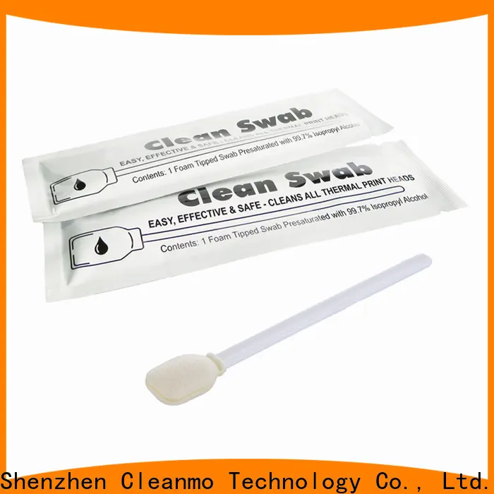 Cleanmo Bulk purchase best isopropyl alcohol Snap swabs wholesale for ID Card Printers 1