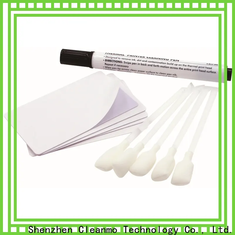Cleanmo pvc cleaning thermal printer head manufacturer for ID card printers 1