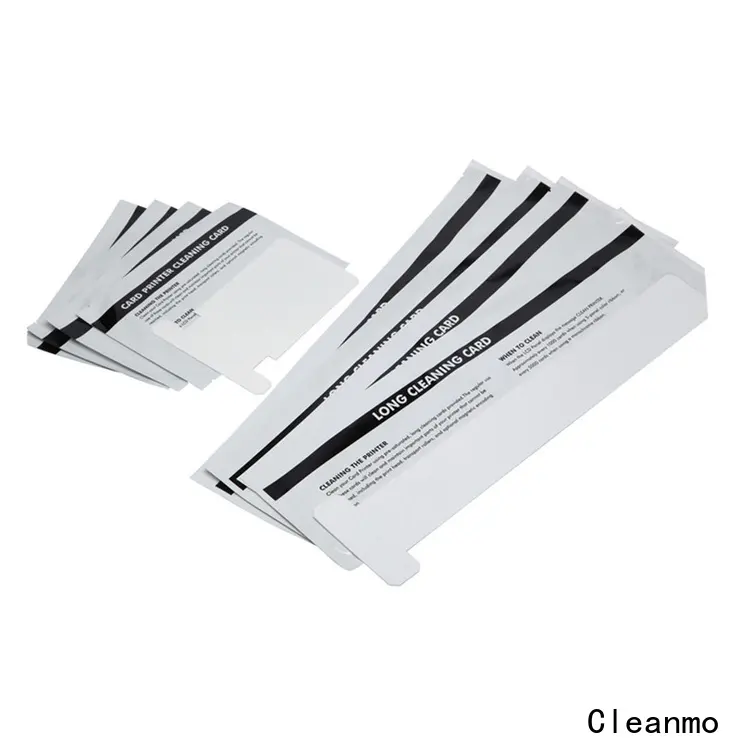 Cleanmo pvc zebra printer cleaning manufacturer for ID card printers1 1