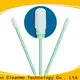 Cleanmo flexible paddle polyester tipped swabs manufacturer for general purpose cleaning 1