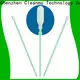 Cleanmo excellent chemical resistance dacron swab manufacturer for optical sensors 1