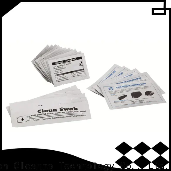 quick Evolis Cleaning cards Aluminum Foil wholesale for ID card printers 1