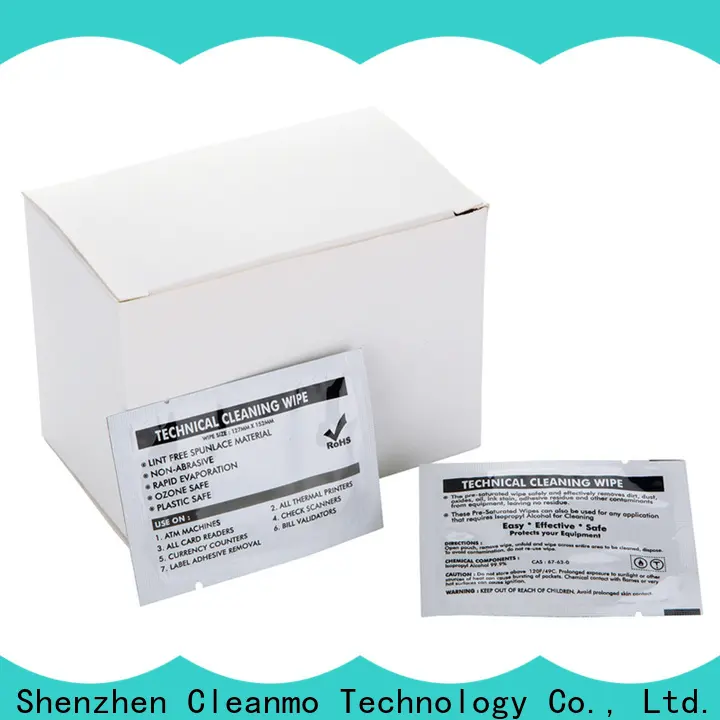 Cleanmo quick Evolis Cleaning cards factory price for ID card printers1 1
