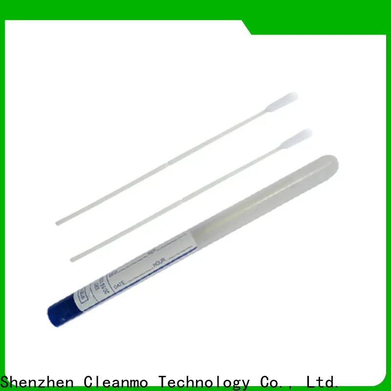 Cleanmo ODM high quality nylon flocked nasopharyngeal swab wholesale for rapid antigen testing 1