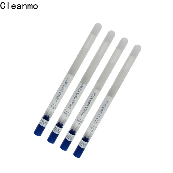 Cleanmo Wholesale custom nasopharyngeal nylon flocked swab manufacturer for cytology testing 1