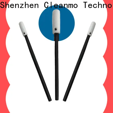 Cleanmo small ropund head thin cotton swabs wholesale for excess materials cleaning 1