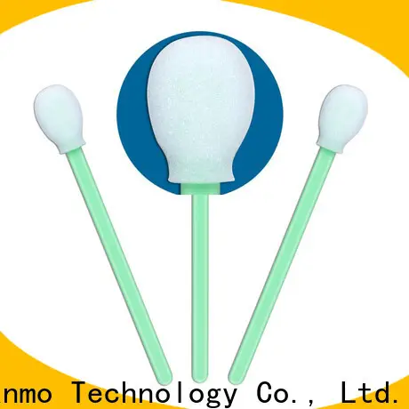 Cleanmo green handle soft swab manufacturer for Micro-mechanical cleaning 1