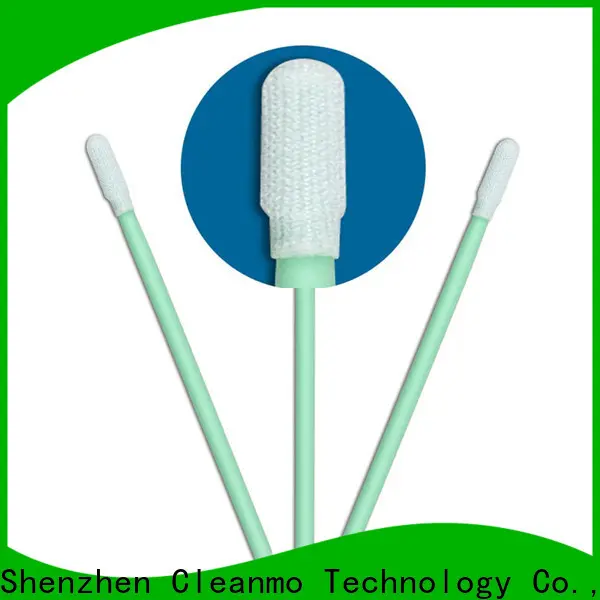 compatible texwipe polyester swabs polypropylene handle factory for microscopes 1
