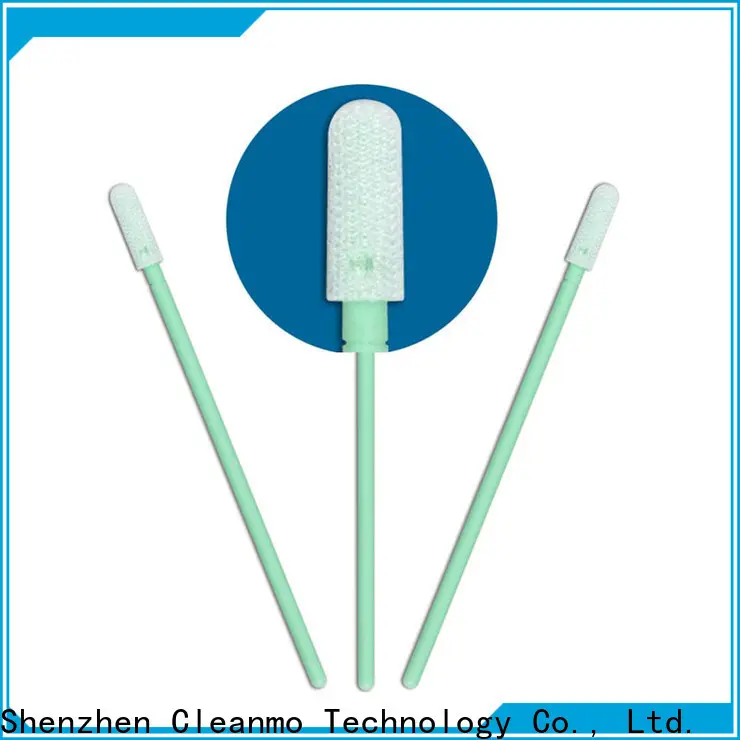 good quality fiber optic cleaning swabs double-layer knitted polyester manufacturer for microscopes 1