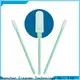 good quality fiber optic cleaning swabs double-layer knitted polyester manufacturer for microscopes 1