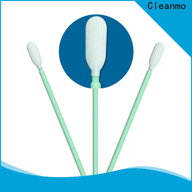 Cleanmo flexible paddle polyester swab factory for printers 1