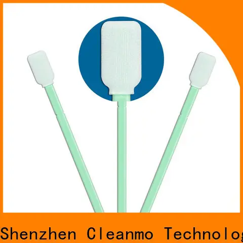 Cleanmo flexible paddle dacron swabs manufacturer for printers 1