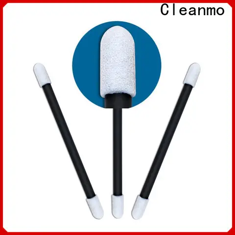 Cleanmo green handle pointed cotton buds factory price for general purpose cleaning 1