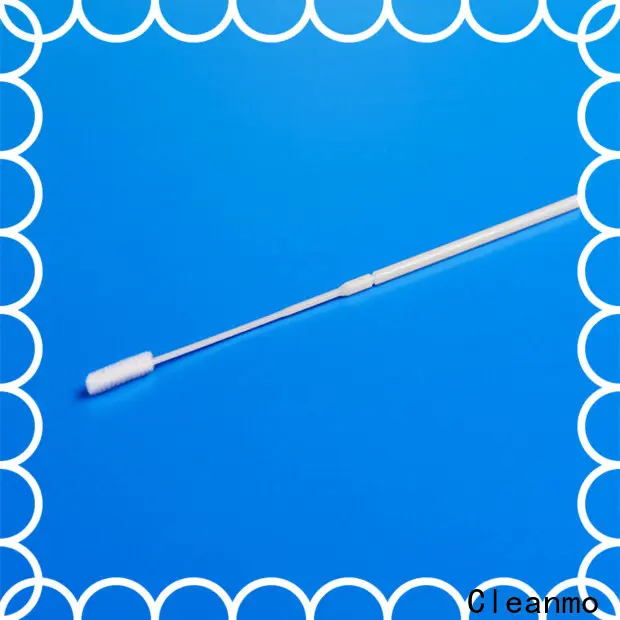 Bulk purchase custom flocked swab frosted tail of swab handle supplier for molecular-based assays 1