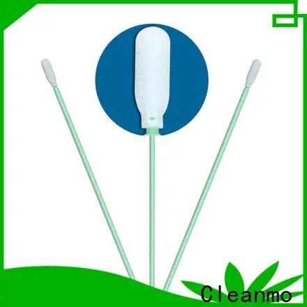 Bulk buy high quality cotton buds no plastic ESD-safe Polypropylene handle supplier for excess materials cleaning 1