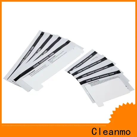Cleanmo non woven zebra printhead cleaning factory for ID card printers 1