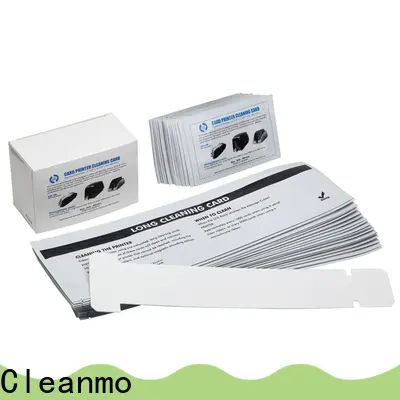 Cleanmo blending spunlace zebra printhead cleaning factory for ID card printers 1