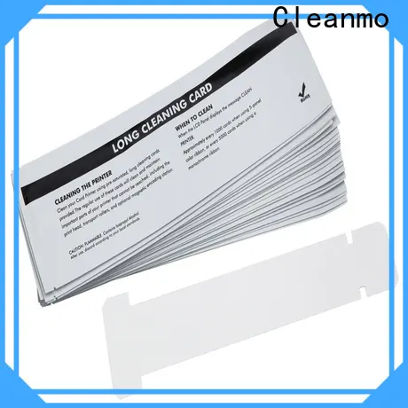 Cleanmo pvc zebra printer cleaning wholesale for ID card printers 1