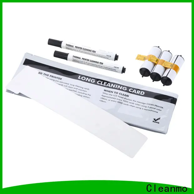 Cleanmo non woven magicard enduro cleaning kit factory 1