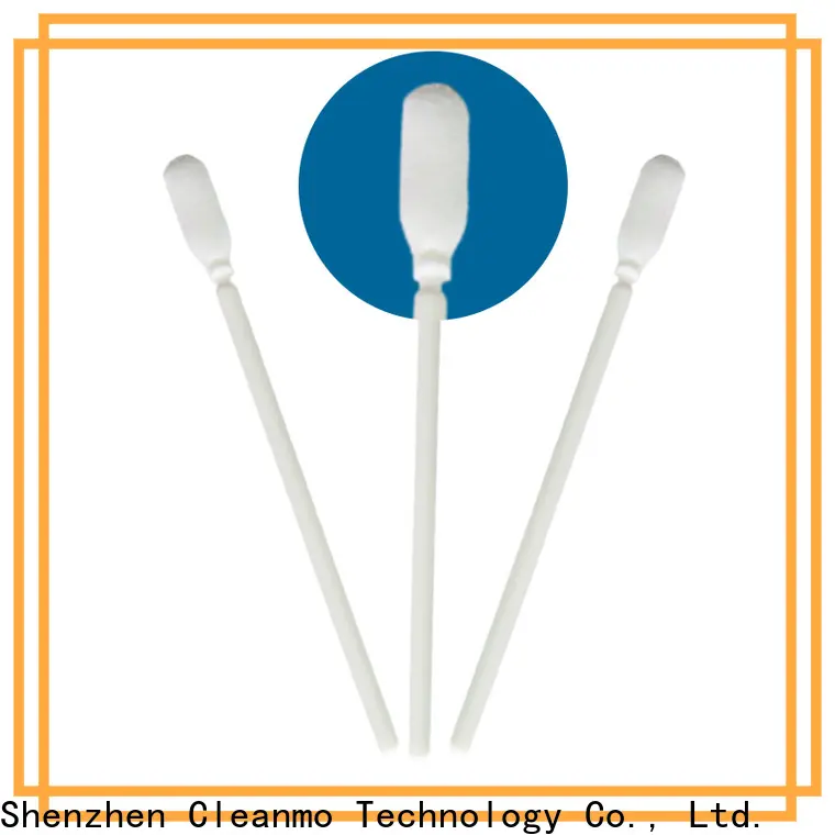 Cleanmo ESD-safe Polypropylene handle cotton stick manufacturer for excess materials cleaning 1