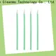 Cleanmo double-layer knitted polyester clean room cotton swabs wholesale for general purpose cleaning 1