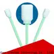 Cleanmo ESD-safe Polypropylene handle long cotton swabs manufacturer for Micro-mechanical cleaning 1