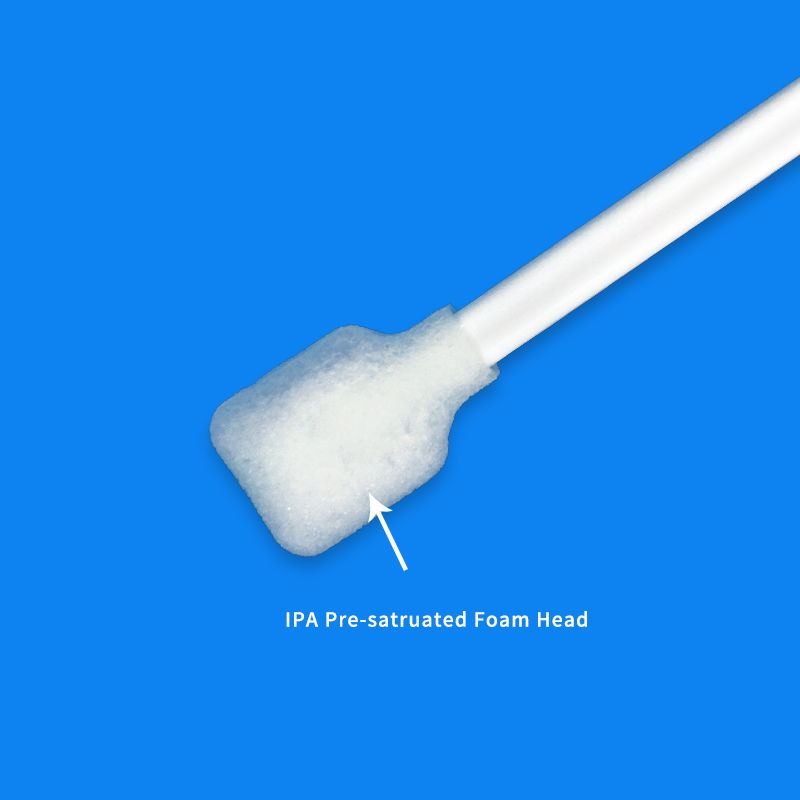 Tampone di pulizia della testina di stampa Manico flessibile Testina di stampa Tamponi pre-saturati IPA 6