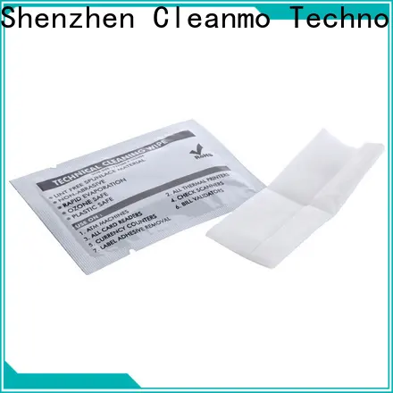 Cleanmo Bulk purchase OEM thermal printhead cleaning wipes wholesale for ID Card Printers 1