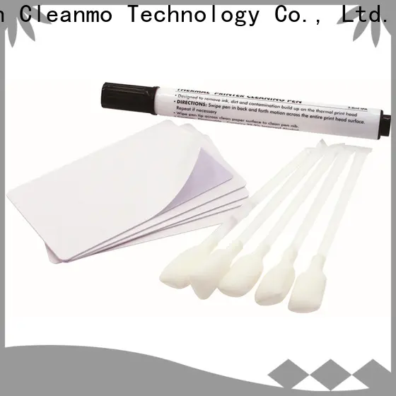 Custom thermal printer cleaning card blending spunlace manufacturer for cleaning dirt 1