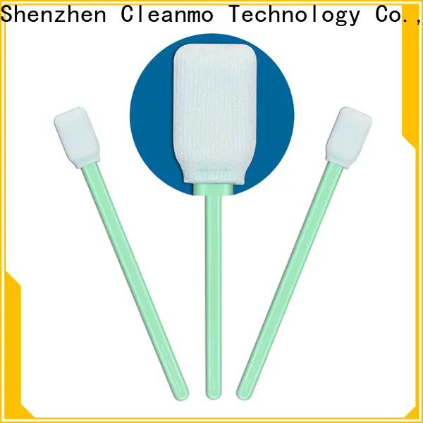 Cleanmo flexible paddle Cleanroom polyester swab wholesale for printers 1