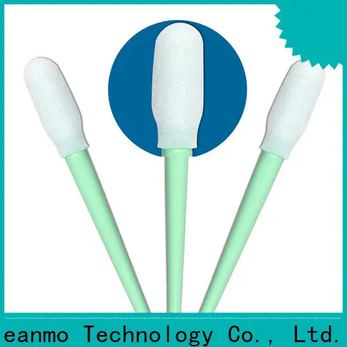 Cleanmo Polyurethane Foam micro cotton swabs supplier for general purpose cleaning 1