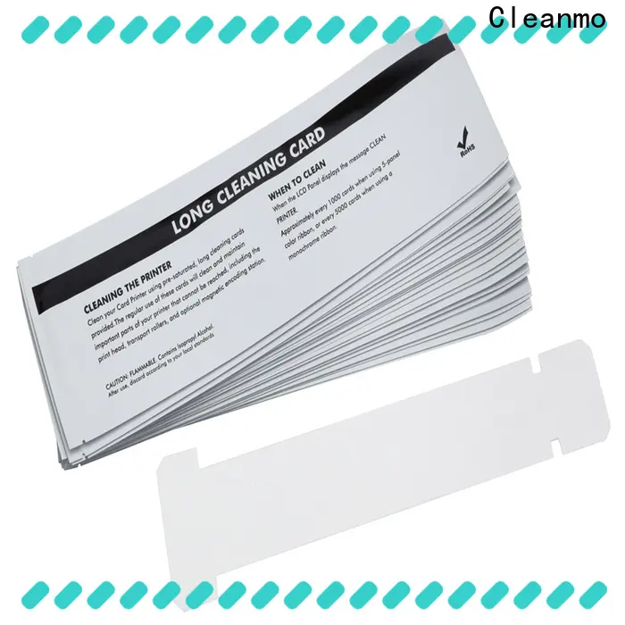 Custom zebra printhead cleaning blending spunlace factory for cleaning dirt 1