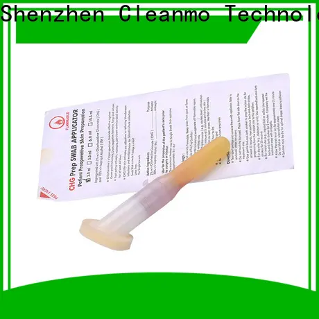 Cleanmo Wholesale custom 2%CHG/70% IPA applicators supplier for dialysis procedures 1
