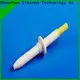 Cleanmo frosted tail of swab handle flocked nylon swab supplier for cytology testing1 1