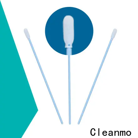 Cleanmo precision tip head puritan cotton swabs supplier for Micro-mechanical cleaning 1